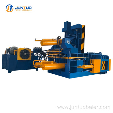 hydraulic scrap steel metal baling press baler machine